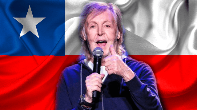 Paul McCartney se presentará este 2024 en Chile.