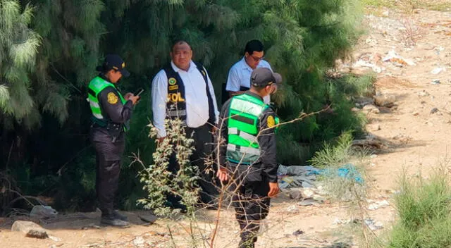 Vecinos y agentes de Serenazgo encontraron cadáver cerca al río Piura.