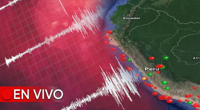 Conoce EN VIVO los sismos que ocurren en el Perú, según IGP.