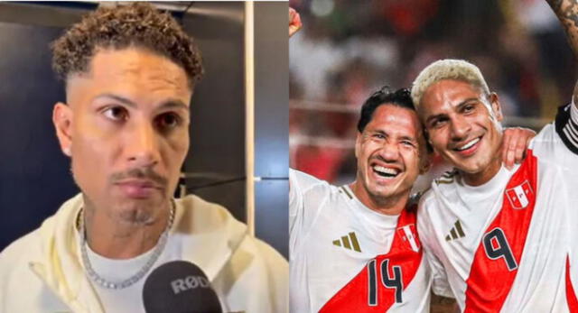 Paolo Guerrero incómodo con periodista que le preguntó sobre jugar al lado de Gianluca Lapadula.