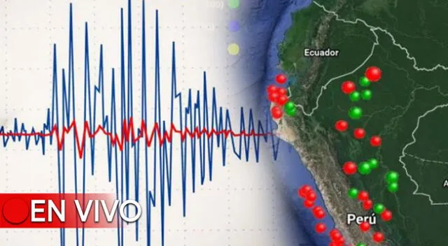 Conoce EN VIVO los sismos que ocurren en el Perú, según IGP.