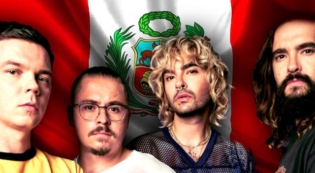 Tokio Hotel anuncia su llegada al Perú.