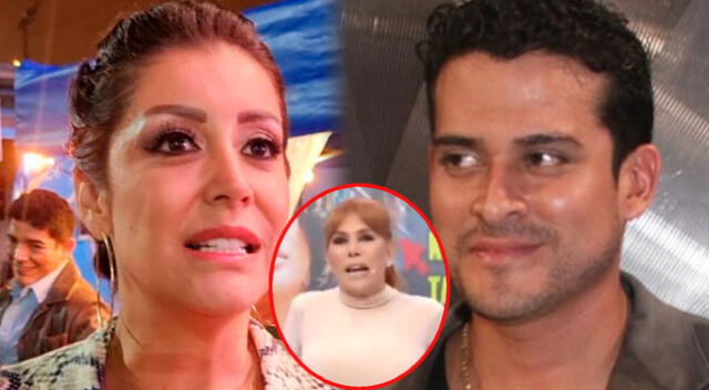 Karla Tarazona es cuestionada por Magaly Medina tras lavada de cara a Christian Domínguez.