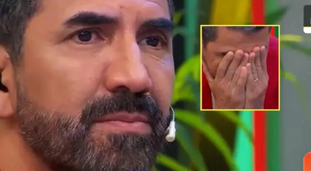 Fernando Díaz llora al ‘contactar’ con su padre fallecido.