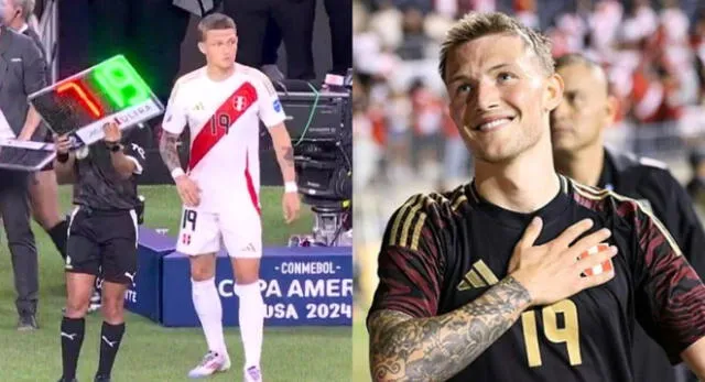 Oliver Sonne debutó con Perú en la Copa América y envía mensaje de agradecimiento.