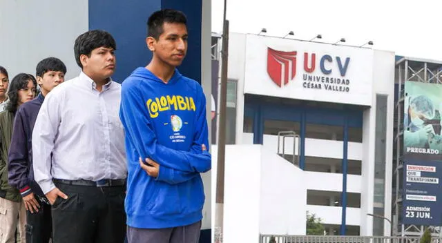 Alumnos de la Universidad César Vallejo fueron recibidos por las autoridades vallejianas.