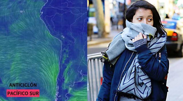 ¿Más frío? El invierno recién empieza en el Perú y el Anticiclón del Sur ya estaría en su máximo nivel.