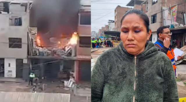 Incendio en San Juan de Miraflores acabó con la vida de la hija de Jackeline Quispe.