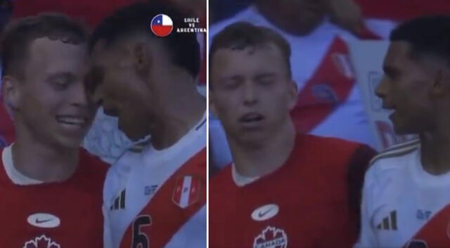 Perú vs. Canadá: Marcos López agrede a rival, VAR revisa la jugada y se salva de ser expulsado