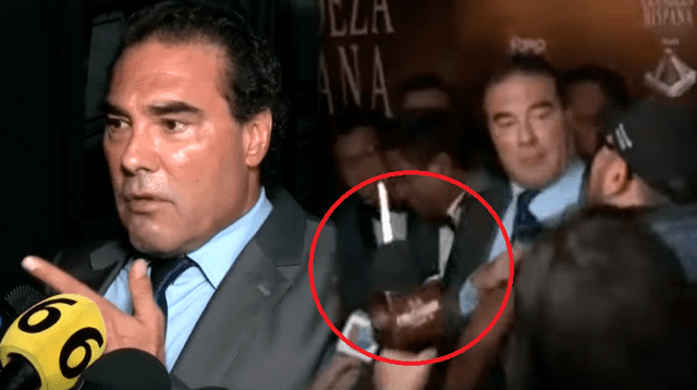 Actor Eduardo Yáñez podría ser demandado por reportera a la que le quitó su celular.