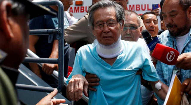 Alberto Fujimori sufrió un accidente doméstico y fue internado en una clínica.
