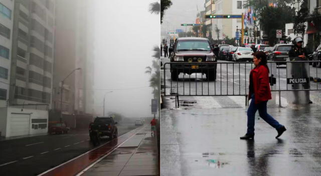 La ciudad de Lima soportará bajas temperaturas en estas semanas.