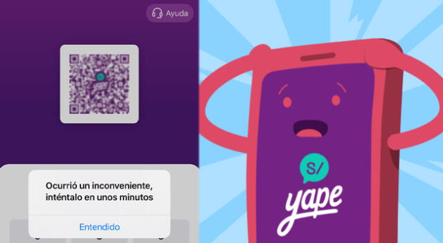 Yape volvió a presentar fallas en su aplicativo y los usuarios no pueden hacer uso de su dinero.