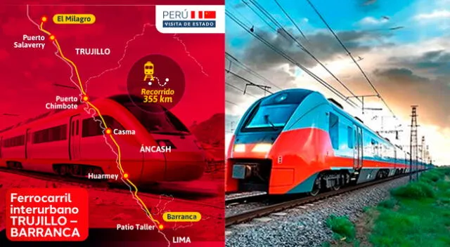 Nuevo Ferrocarril Trujillo - Barranca contará con una inversión de millones de dólares