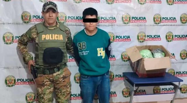 El detenido negó todos los cargos e indicó que la carga de marihuana no le pertenece.