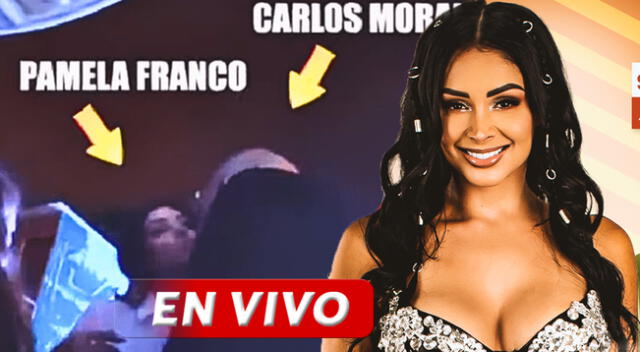 Pamela Franco: los apasionados besos a Carlos Morales y dónde estaría Christian Cueva | ÚLTIMAS NOTICIAS