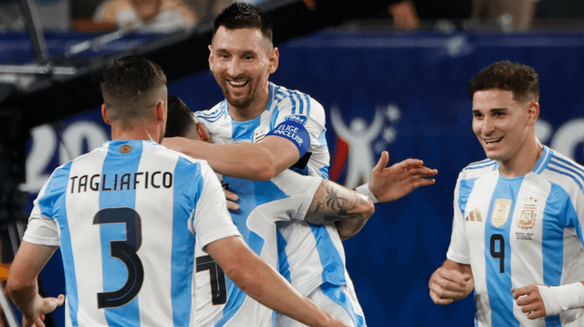 Argentina clasificó a la final de la Copa América 2024 tras vencer a Canadá.