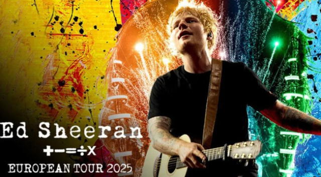 Ed Sheeran brindará conciertos en Europa: aquí detalles de su show en Roma.