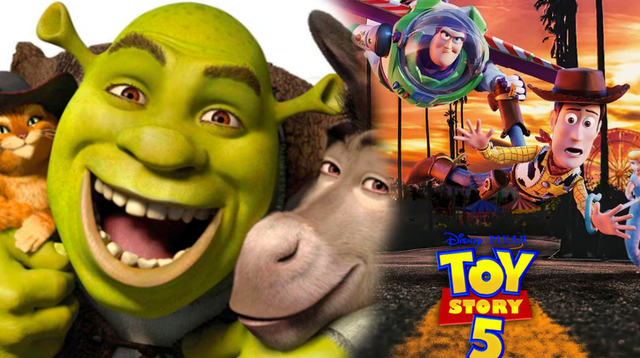 'Shrek 5' y ‘Toy Story 5’ se estrenarán en el 2026.