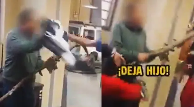 Docente es agredido por sus estudiante en institución educativa de Surquillo.