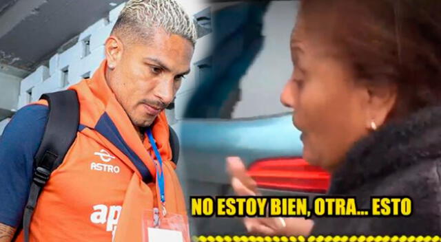 Doña Peta y su reacción al ser consultada por Paolo Guerrero.