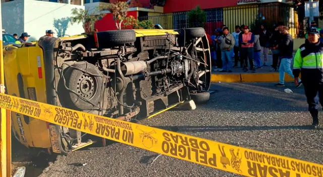 12 de los afectados tienen heridas de gravedad, en Arequipa.