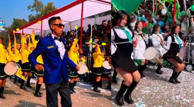 Desfile escolar en Huaycán causa furor previo a Fiestas Patrias.