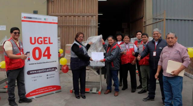 Las Unidades de Gestión Educativa Local están a cargo del Ministerio de Educación.