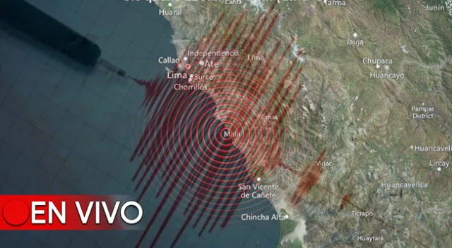 Conoce EN VIVO los sismos que ocurren en el Perú, según IGP.