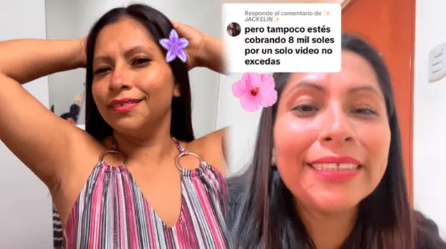 Lis Padilla se defiende por la tarifa que cobra por videos publicitarios en TikTok.