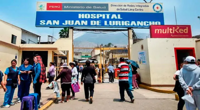 Hospital de San Juan de Lurigancho comunicó que los pacientes no resultaron heridos.