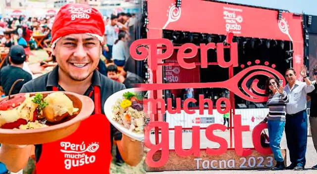 Feria gastronómica por Fiestas Patrias.