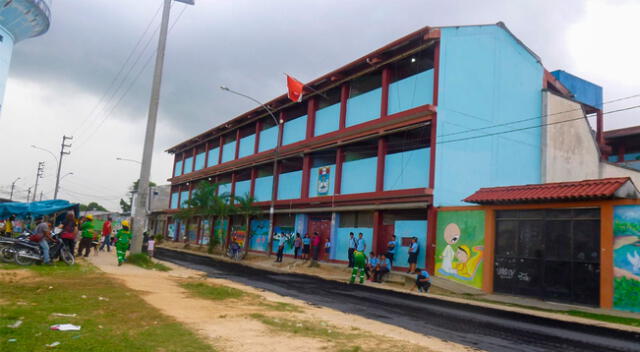 El colegio donde ocurrió la trifulca es el Grlmo don José de San Martín de Maynas.