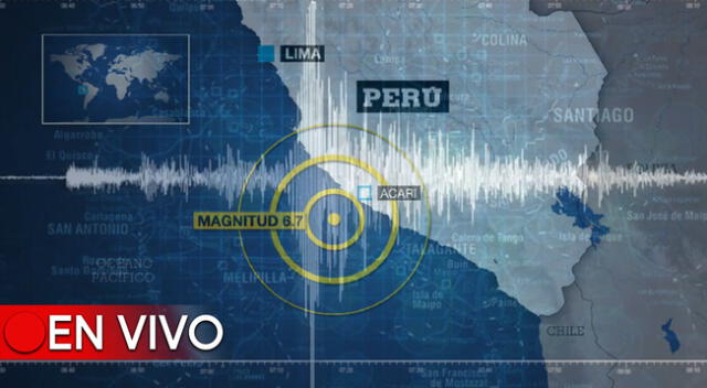 Conoce EN VIVO los temblores que ocurren en el Perú, según el IGP.