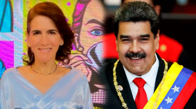 Gigi Mitre no oculta su oposición contra Nicolás Maduro, reelecto como presidente de Venezuela.