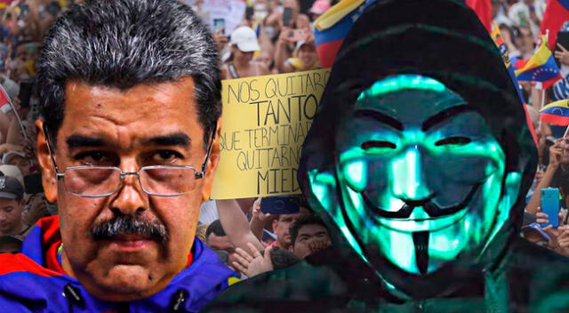 Anonymous tiene en la mira a Nicolás Maduro.