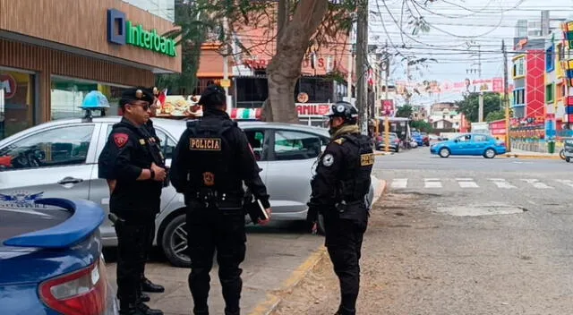 Agencia de Interbank en Trujillo estuvo a punto de ser asaltada.