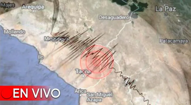 Conoce EN VIVO los temblores que ocurren en el Perú, según IGP.