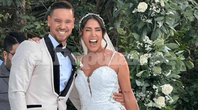 Melissa Paredes contrajo matrimonio con Anthony Aranda.