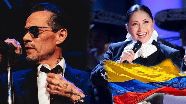 Marc Anthony y Ana Gabriel llegan a Colombia.