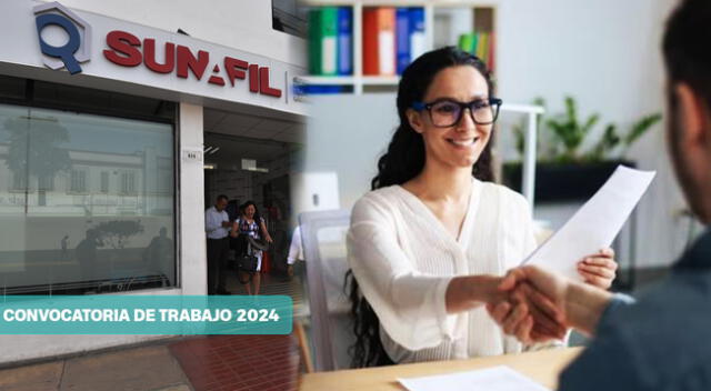 Sunafil lanza nueva convocatoria de trabajo a nivel nacional y con sueldos de hasta 7 mil soles.