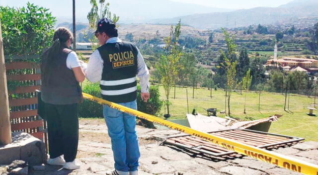 La PNP se encuentra investigando el lamentable caso en Arequipa.