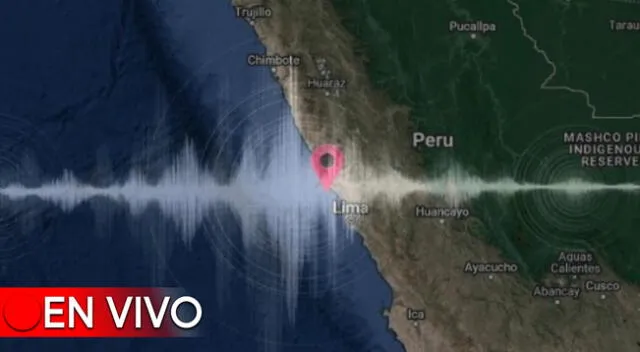 Conoce EN VIVO los sismos que ocurren en el Perú, según IGP.