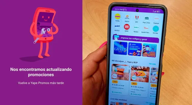 Cae Yape nuevamente tras anunciar promoción en su billetera digital.