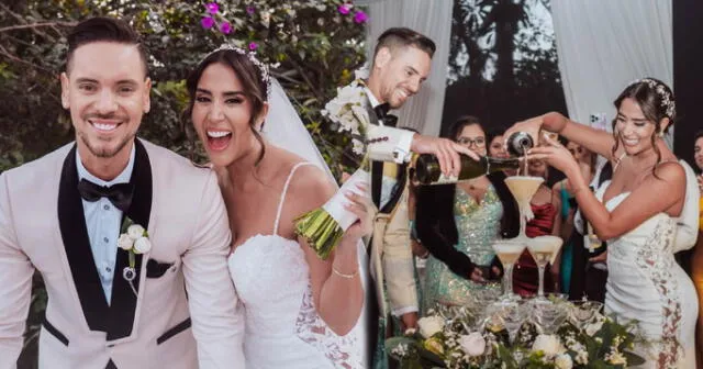 La boda de Melissa Paredes y Anthony Aranda.