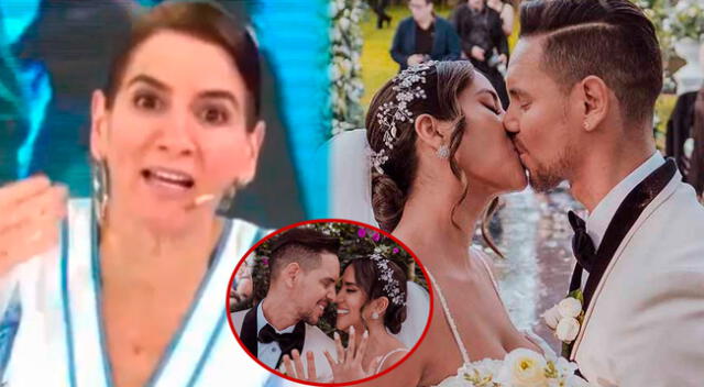 Gigi Mitre comentó sobre boda de Melissa Paredes y Anthony Aranda.