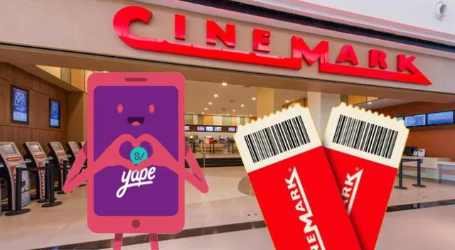 Yape anunció una exclusiva promoción con Cinemark para disfrutar del mundo del cine a S/5.