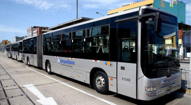 ATU anunció todos las rutas y horarios de los servicios del Metropolitano en 2024.