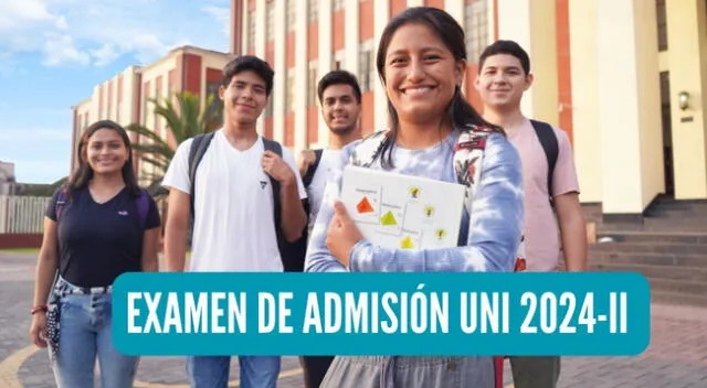 El examen de admisión de la UNI 2024-II se desarrollará el 12, 14 y 16 de agosto.