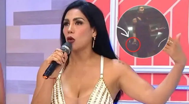 Leysi Suárez reveló que le pinchó la llanta a su expareja.